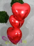 Balony z Helem Trzy Serca 45 cm