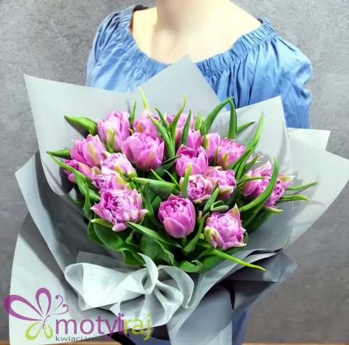 Liliowe tulipany