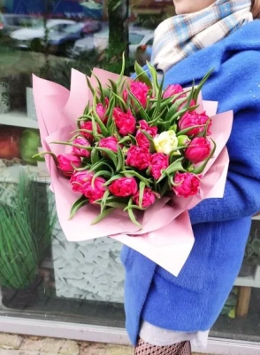Różowe Tulipany